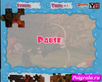 Скриншот игры Храбрая сердцем пазл Картинка к игре Храбрая сердцем пазл